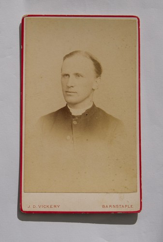 Cdv victorian vicar by - of, a