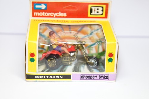 Britains 9675 chopper trike - britains,