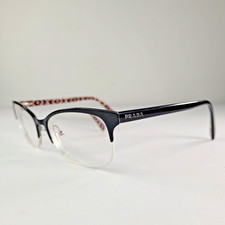 Prada VPR 60P Eyeglass Frames FAR101 Black 52-17-140 – 135mm Width
