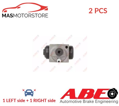 Drum wheel brake - wheel, pair