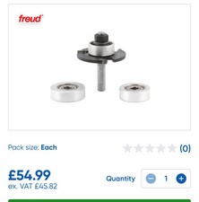 Freud 1/4" Biscuit Joint Slot Router Cutter