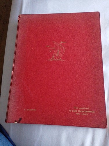 Vintage norwegian book - book, west