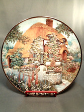 Porcelain Plate "Wishing Well