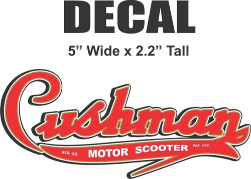 Inch cushman motor scooter - 5,