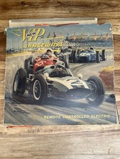 Vintage 1961 VIP Raceways Slot Car Set No. R1 Original Box Instruction Car Track