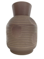 Art Deco Susie Cooper Studioware 1934 tall vase geometric ridge&circle (SH 264)