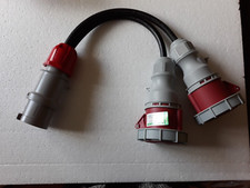 32amp 3-phase plug to double 32amp sockets2
