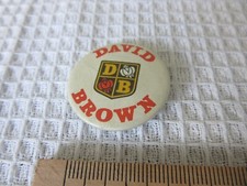 David Brown farming tractor agriculture vintage badge  (# 71)