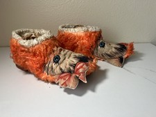 orange furry kitty boots from