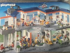 Playmobil hospital (4404)  sold as seen
