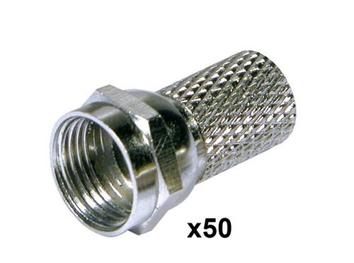 Type coaxial connector - f,