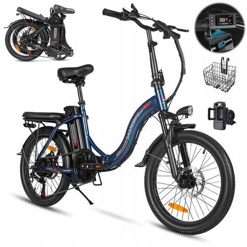 Electric folding bike - folding,