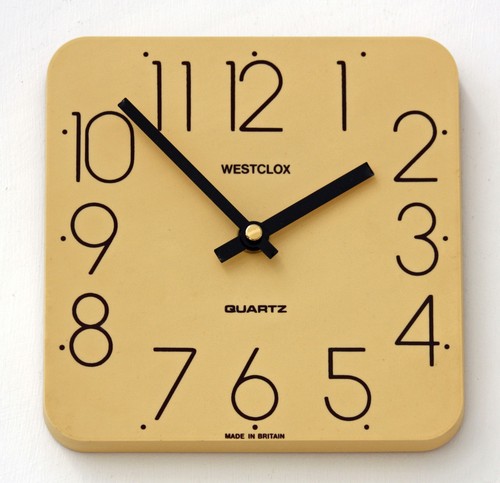 Vintage 17cm westclox wall - westclox,