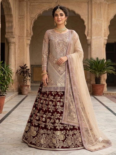 Pakistani chiffon embroidered - pakistani,