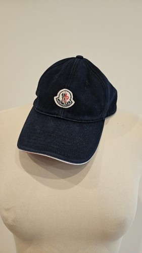 Moncler denim blue baseball - denim,
