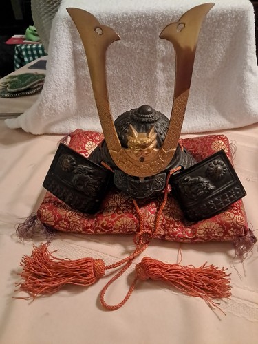 Vintage samurai armor - vintage, kabuto