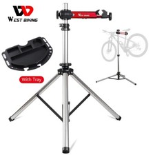 WEST BIKING Maintenance Bike Repair Stand Aluminum Bicycle Workstand with Tray