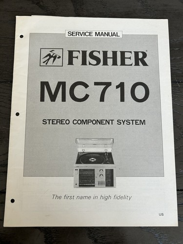Fisher mc710 stereo system - mc710,