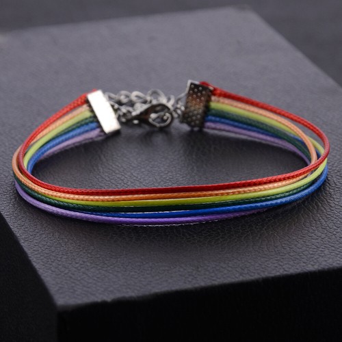 Lgbtq bracelet rainbow - lgbtq,