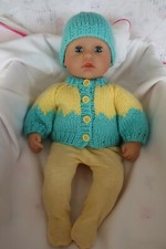 Zapf Creation14" Baby Doll for Play or Reborn 