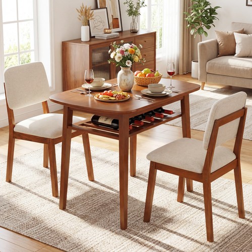 Solid wood kitchen table - wood, set