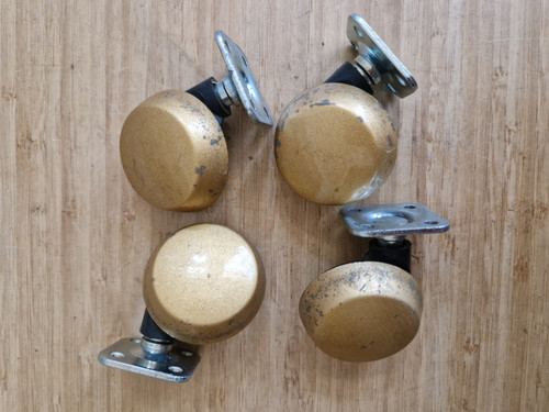 Xvintage furniture casters - 4,