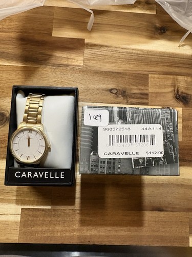 Caravelle women quartz gold - women's,