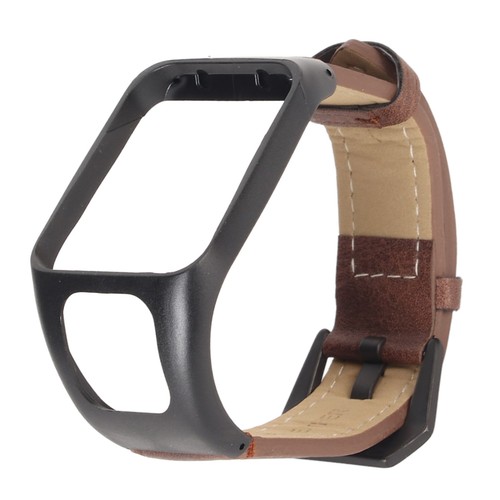 Adjustable leather watch band - adjustable,