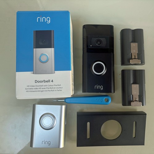 Ring video doorbell satin - doorbell,