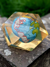Vtg Hexigan Paperweight