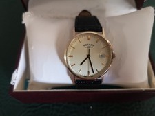 GENTS BOXED 9CT GOLD 'ROTARY'