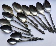 Mixed Vintage Apostle Spoons