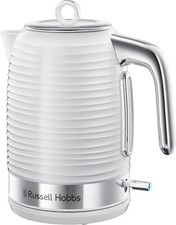 Russell Hobbs Inspire Electric 1.7L Cordless Kettle Fast Boil 3KW, White, 24360