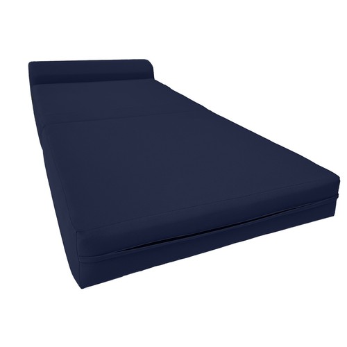 Navy blue sleeper chair - navy,