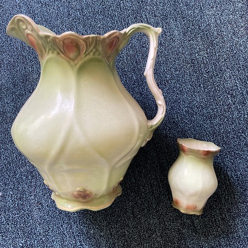 Green wash jug pitcher - wash, +