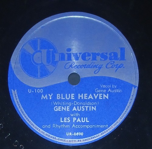 Gene austin with - with, my