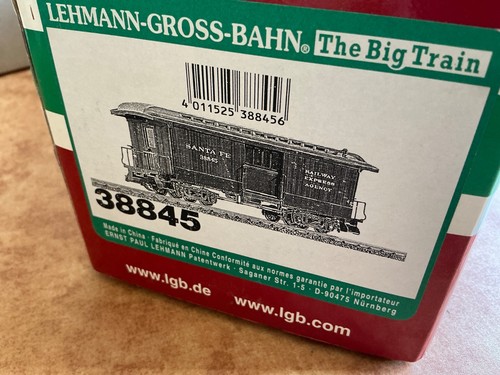 Lgb 38845 santa box car - , g