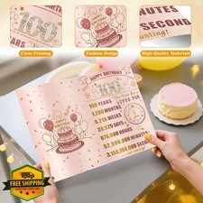 100th Birthday Card for