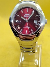 Slazenger SLZ730D Red Dial, New Battery Fitted, Excellent Working Condition