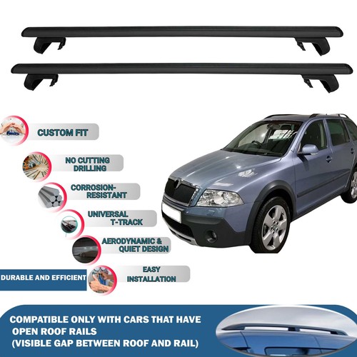 Roof rack cross bars - for, skoda
