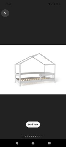 Beautiful grey house bed new - bed,