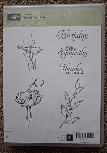 Stampin simply sketched - up!,