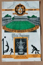 Wolves - Wolverhampton Wanderers Res v  PNE Res 1949-50