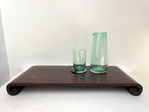 Large wooden serving tray - large,