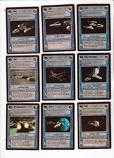 18 x Star Wars CCG Cards set 9