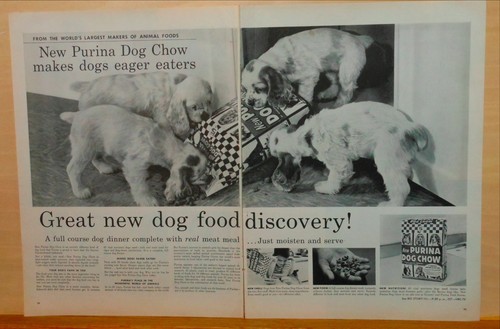 1957 two page magazine for - page,