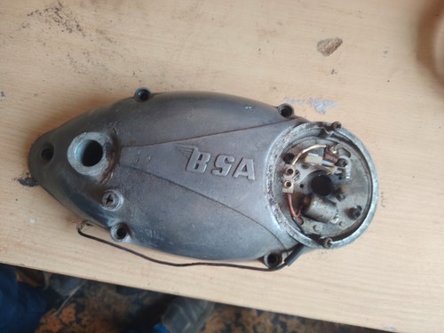 Bsa engine casing - bsa,