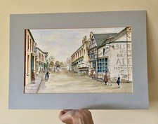 Original Watercolour Victorian