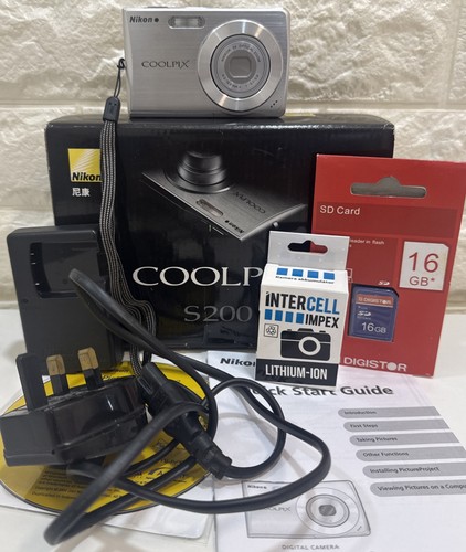 Nikon coolpix s200 - coolpix, 7.1mp