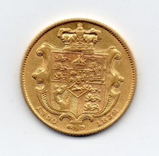 1832 Gold Sovereign, William